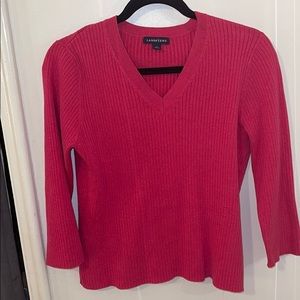 Pink long sleeve top